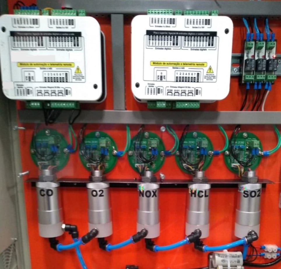 Sistema de monitoramento de gases